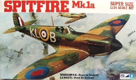 1/24 MPC 2-3500 Supermarine Spitfire Mk 1a